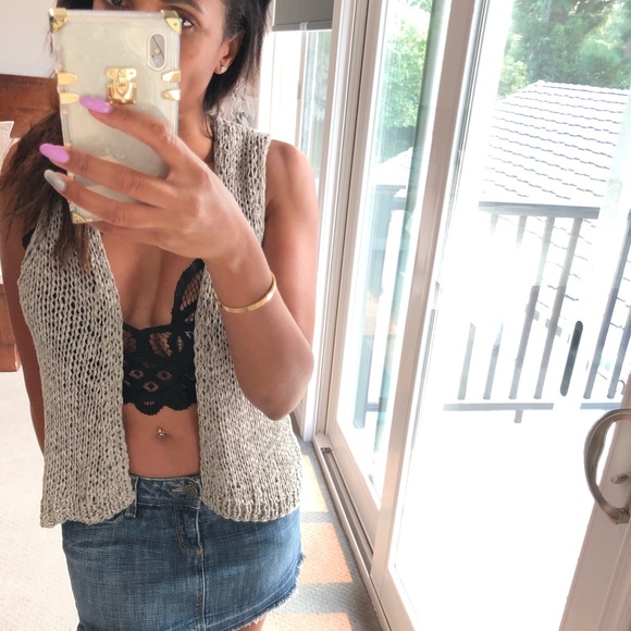 Eileen Fisher Open Front Vest - Picture 9 of 11